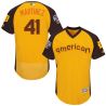 Cheap Victor Martinez Tigers Jersey From China Yellow 2016 ALL STAR #41 in Men Women Youth Size