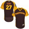 Cheap Trevor Story Rockies Jersey From China Brown 2016 ALL STAR #27 in Men Women Youth Size