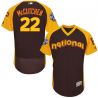 Cheap Andrew McCutchen Pirates Jersey From China Brown 2016 ALL STAR #22 in Men Women Youth Size