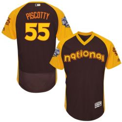Cheap Stephen Piscotty Cardinals Jersey From China Brown 2016 ALL STAR #55 in Men Women Youth Size
