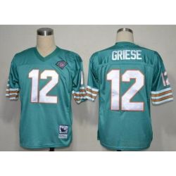 Cheap Bob Griese Dolphins Jersey #12 Green From China Throwback