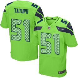 Cheap Lofa Tatupu Seahawks Jersey #51 Green From China