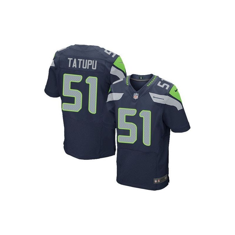 Cheap Lofa Tatupu Seahawks Jersey #51 Blue From China