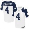 Cheap Dak Prescott Cowboys Jersey From China White Thanksgiving Elite #4