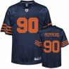 Cheap Julius Peppers Bears Jersey #90 Navy Orange number From China