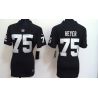 Cheap Stephon Heyer Raiders Jersey #75 Black From China Limited