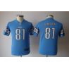 Cheap Calvin Johnson Lions Youth Jersey #81 Blue From China