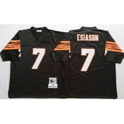 Cheap Boomer Esiason Bengals Jersey From China Black Throwback #7