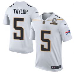 Cheap Tyrod Taylor Bills Jersey From China White 2016 Pro Bowl #5