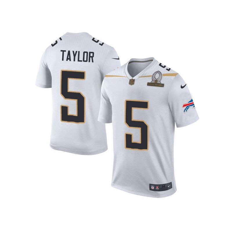 Cheap Tyrod Taylor Bills Jersey From China White 2016 Pro Bowl #5