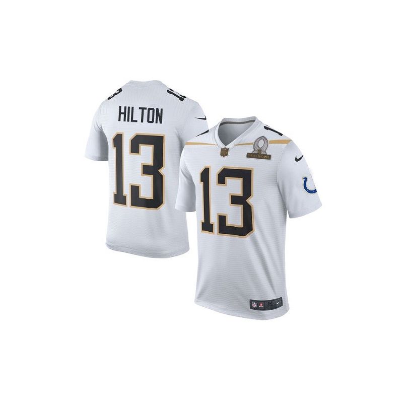 Cheap TY Hilton Colts Jersey From China White 2016 Pro Bowl #13