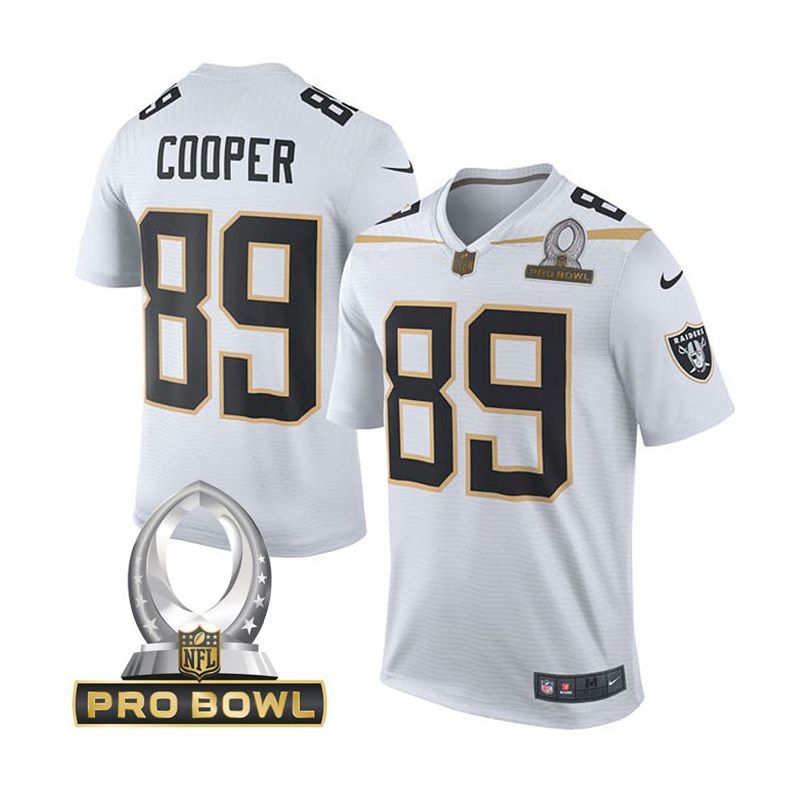 Cheap Amari Cooper Raiders Jersey From China White 2016 Pro Bowl #89