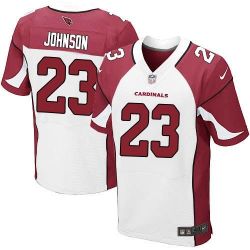 Cheap Chris Johnson Cardinals Jersey From China White Elite #23