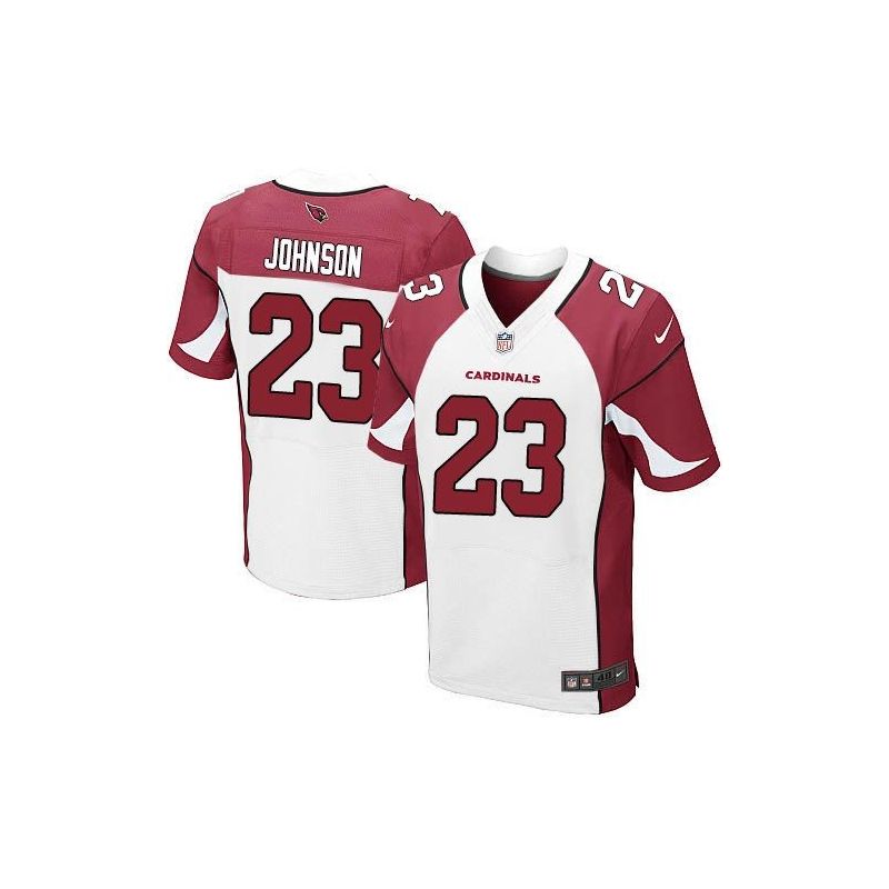 Cheap Chris Johnson Cardinals Jersey From China White Elite #23