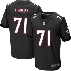 Cheap Kroy Biermann Falcons Jersey From China Black Elite #71