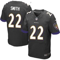 Cheap Jimmy Smith Ravens Jersey From China Black Elite #22