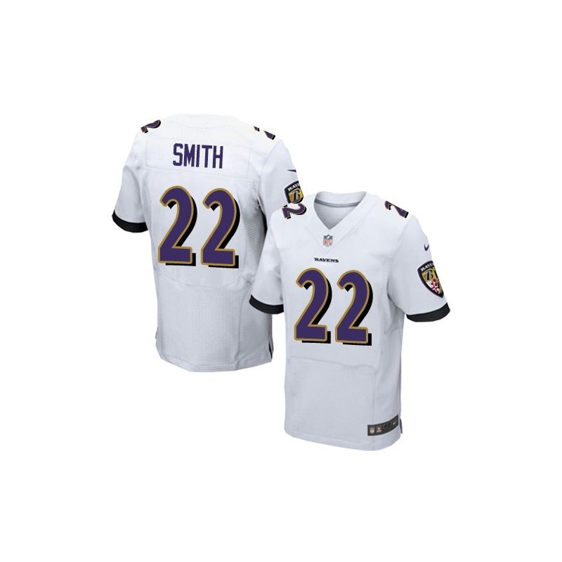 Cheap Jimmy Smith Ravens Jersey From China White Elite #22