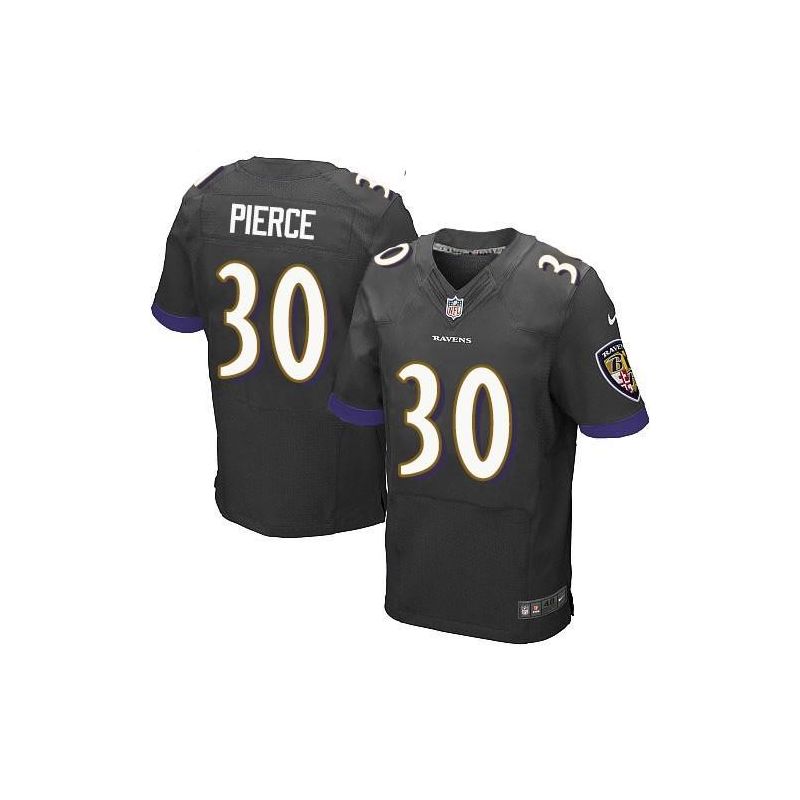 Cheap Bernard Pierce Ravens Jersey From China Black Elite #30