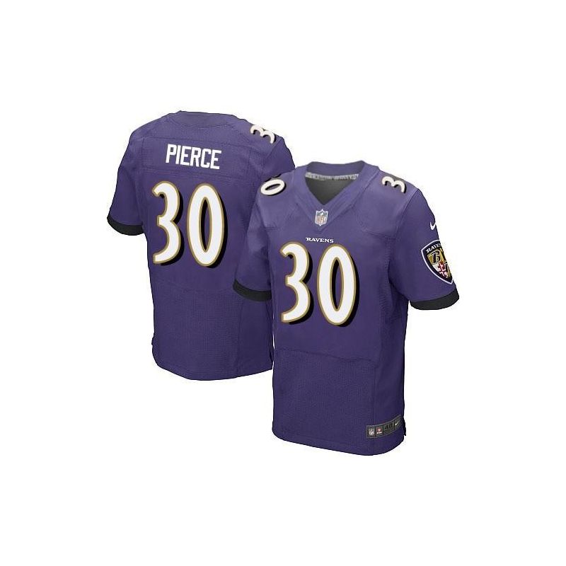 Cheap Bernard Pierce Ravens Jersey From China Purple Elite #30