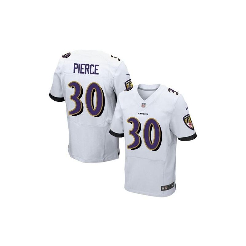 Cheap Bernard Pierce Ravens Jersey From China White Elite #30