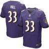 Cheap Will Hill Ravens Jersey From China Purple Elite #33