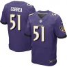 Cheap Kamalei Correa Ravens Jersey From China Purple Elite #51