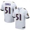 Cheap Kamalei Correa Ravens Jersey From China White Elite #51