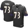 Cheap Marshal Yanda Ravens Jersey From China Black Elite #73