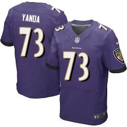 Cheap Marshal Yanda Ravens Jersey From China Purple Elite #73
