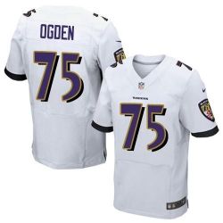 Cheap Jonathan Ogden Ravens Jersey From China White Elite #75