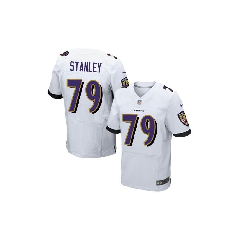 Cheap Ronnie Stanley Ravens Jersey From China White Elite #79