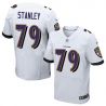 Cheap Ronnie Stanley Ravens Jersey From China White Elite #79
