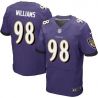 Cheap Brandon Williams Ravens Jersey From China Purple Elite #98