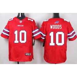 Cheap Robert Woods Bills Jersey From China Red Elite #10
