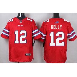 Cheap Jim Kelly Bills Jersey From China Red Elite #12