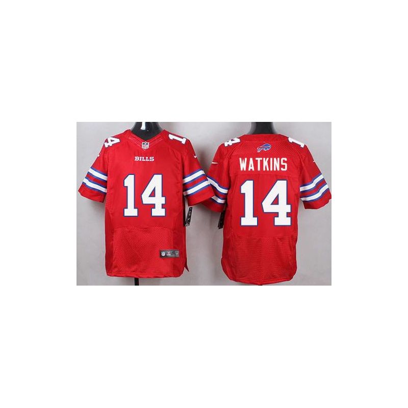 Cheap Sammy Watkins Bills Jersey From China Red Elite #14