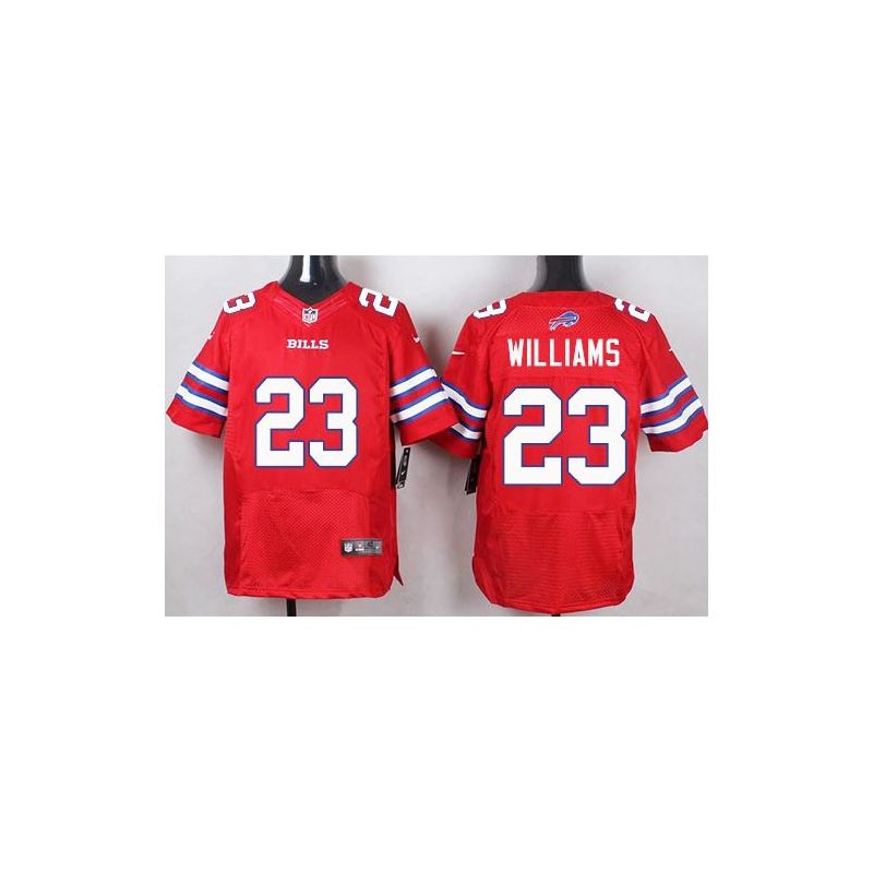 Cheap Aaron Williams Bills Jersey From China Red Elite #23