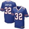 Cheap OJ Simpson Bills Jersey From China Blue Elite #32