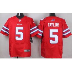 Cheap Tyrod Taylor Bills Jersey From China Red Elite #5