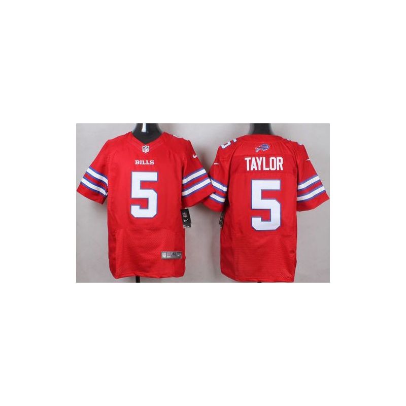 Cheap Tyrod Taylor Bills Jersey From China Red Elite #5