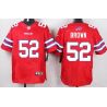 Cheap Preston Brown Bills Jersey From China Red Elite #52
