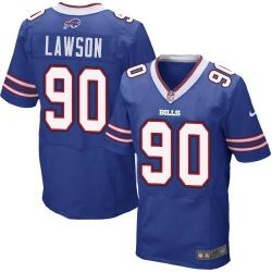 Cheap Shaq Lawson Bills Jersey From China Blue Elite #90