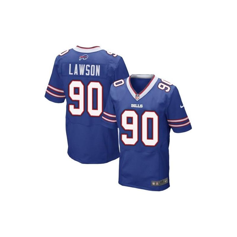 Cheap Shaq Lawson Bills Jersey From China Blue Elite #90