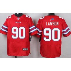 Cheap Shaq Lawson Bills Jersey From China Red Elite #90