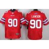 Cheap Shaq Lawson Bills Jersey From China Red Elite #90