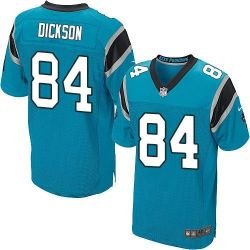 Cheap Ed Dickson Panthers Jersey From China Blue Elite #84