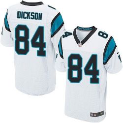 Cheap Ed Dickson Panthers Jersey From China White Elite #84