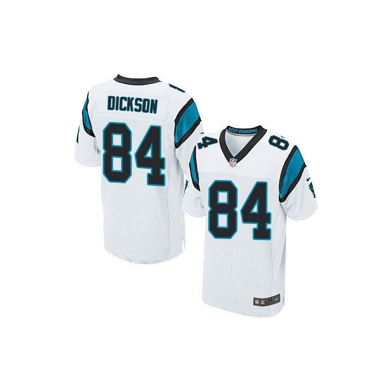 Cheap Ed Dickson Panthers Jersey From China White Elite #84