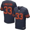 Cheap Jeremy Langford Bears Jersey From China Blue Orange Number Elite #33