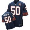 Cheap Jerrell Freeman Bears Jersey From China Navy Retro Elite #50